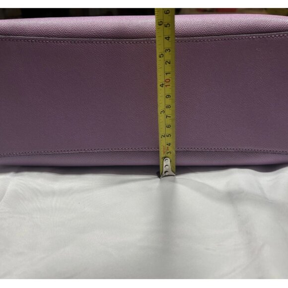 Brand New Coach Leather Gallery Tote / Shoulder Bag in Violet Orchid - Picture 6 of 8
